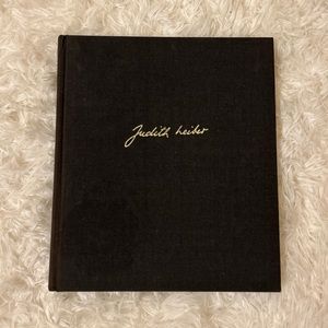 Judith Leiber Black and Gold Coffee Table Book